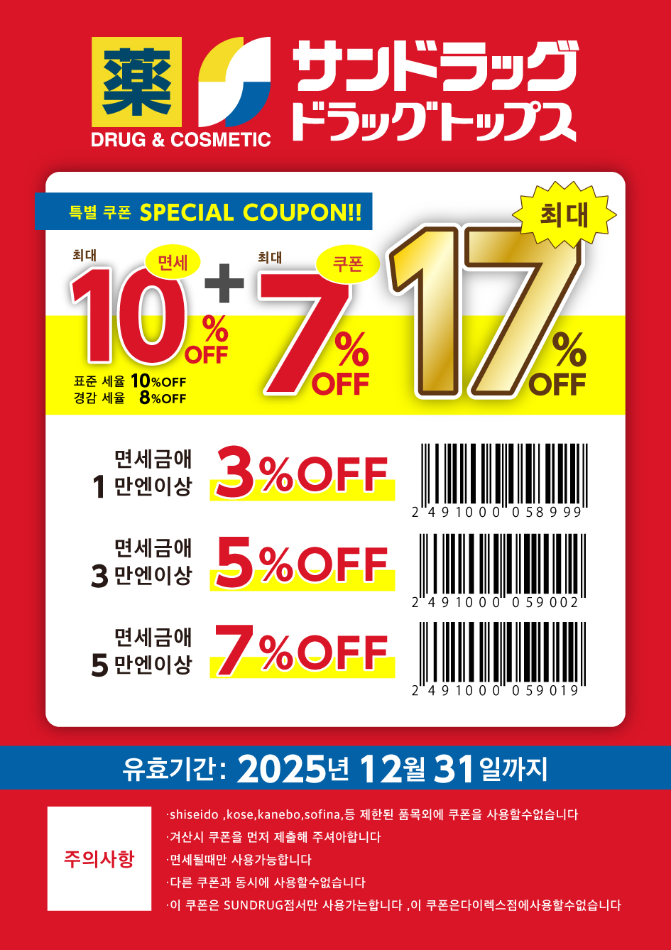 sundrug coupon